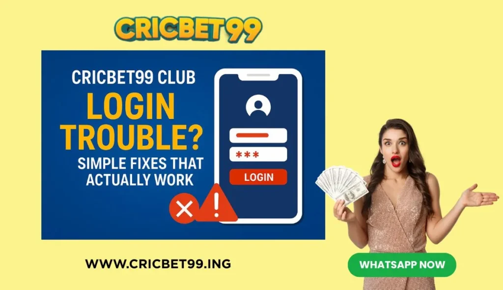Cricbet99 Club Login Trouble
