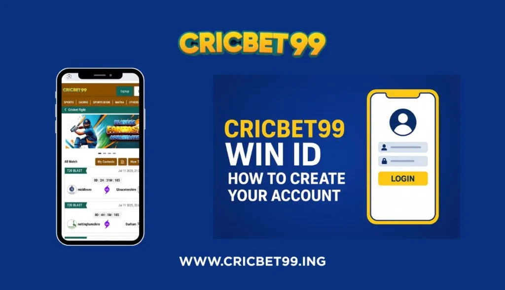 Cricbet99 Win ID